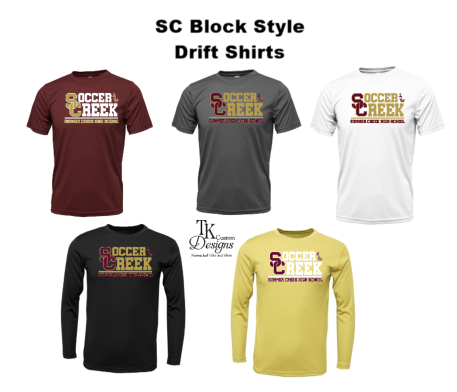 SC Soccer Block Logo Drifits